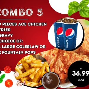 Combo – 5(ACE CHICKEN COMBO)(O7)