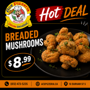 Breaded Mushrooms